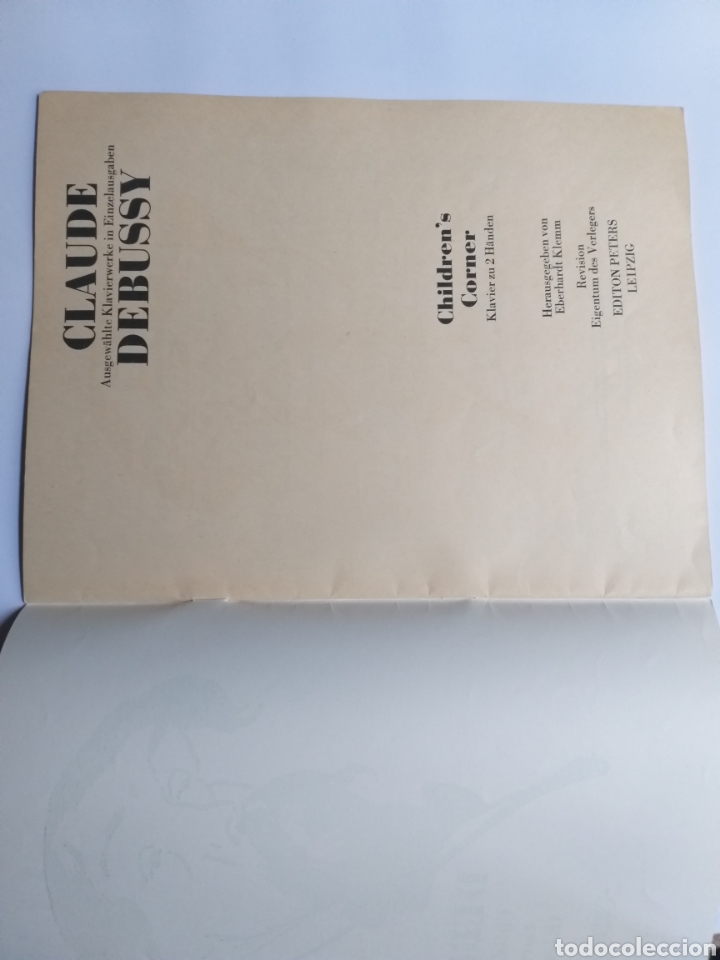 Libros de segunda mano: Debussy childrens corner klemm - Foto 5