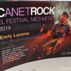 Libros de segunda mano: CANETROCK EL FESTIVAL MÉS MÍTIC 2014 - LUCENA, ENRIC. Lote 231331330
