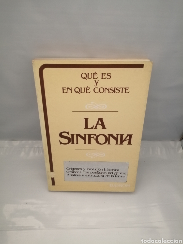 Gebrauchte B&uuml;cher: Qu&eacute; es y en qu&eacute; consiste: La Sinfon&iacute;a (Primera edici&oacute;n)