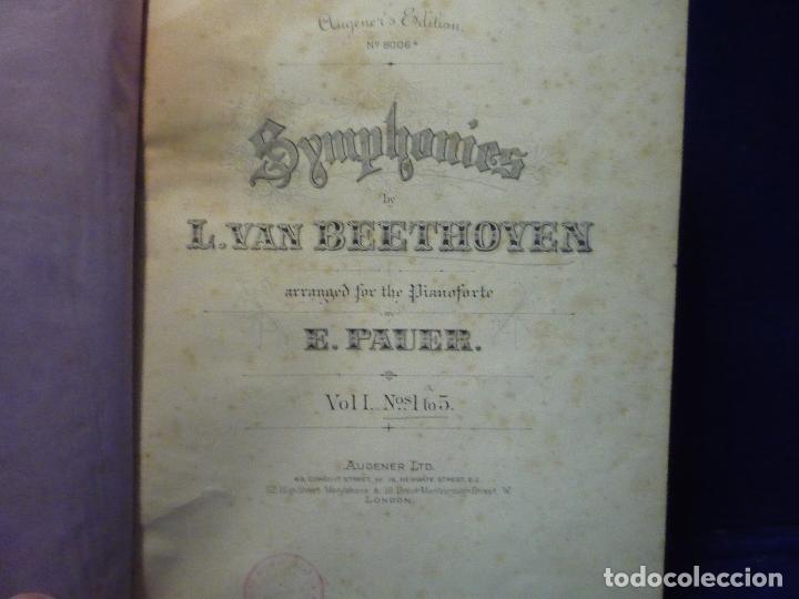 Libros de segunda mano: BEETHOVEN 1 A 5 SINFONIAS - Foto 1
