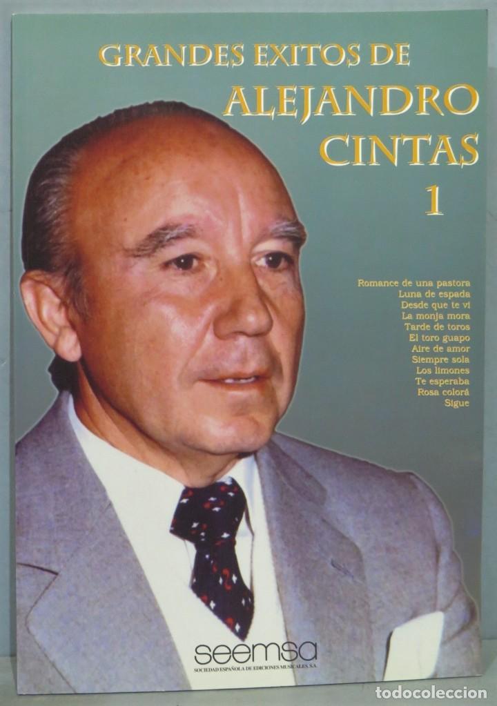Libros de segunda mano: GRANDES EXITOS DEL MAESTRO ALEJANDRO CINTAS. 1 - Foto 1