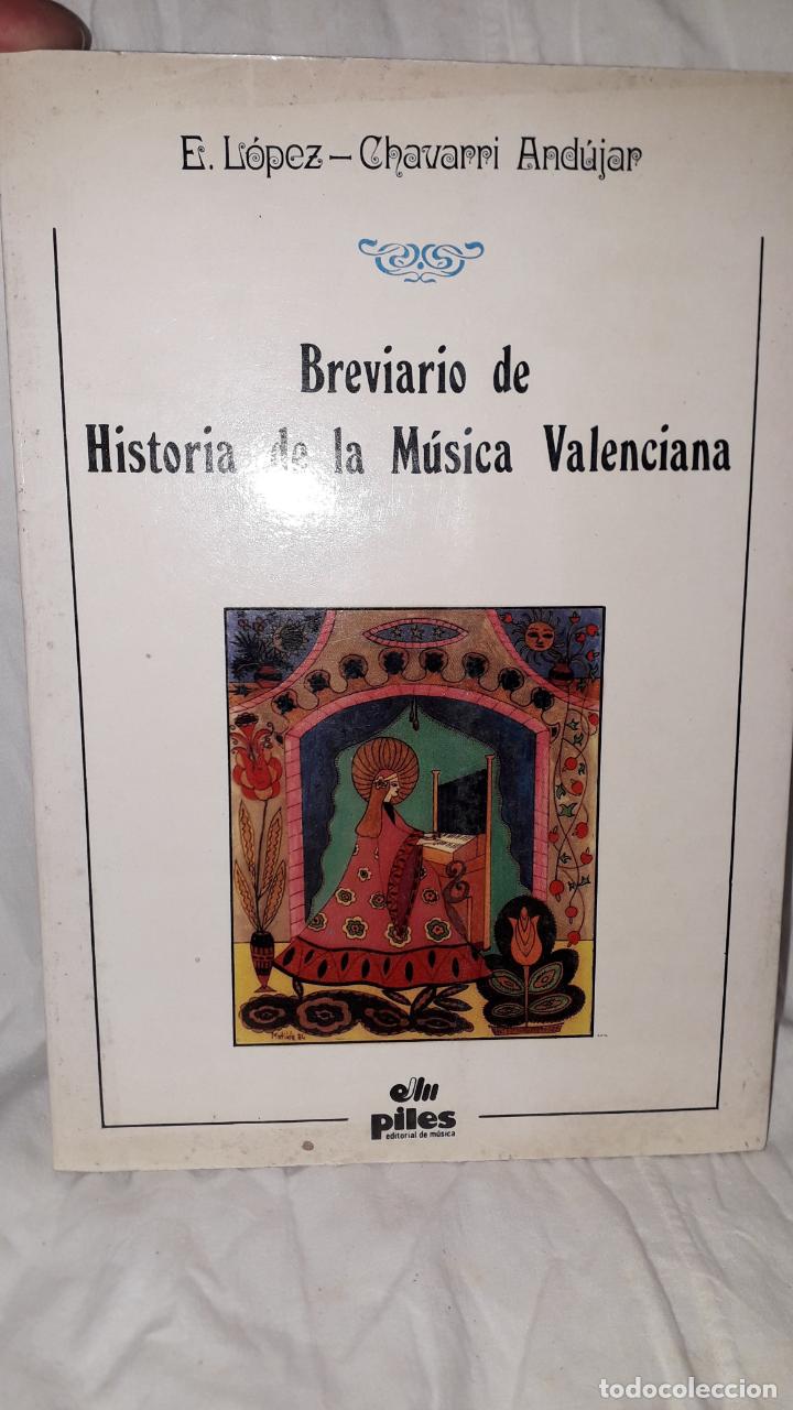 Gebrauchte B&uuml;cher: Breviario de Historia de la M&uacute;sica Valenciana