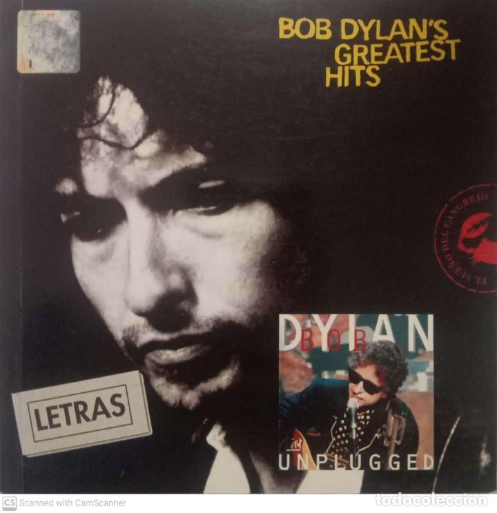 Libros de segunda mano: Bob Dylans greatest hits. Letras - Foto 1