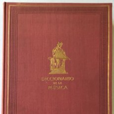 Libros de segunda mano: DICCIONARIO DE LA MÚSICA HISTÓRICO Y TÉCNICO. - BRENET, MICHEL.. Lote 237631935
