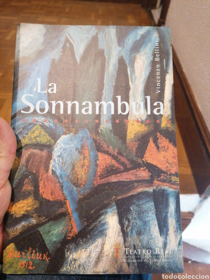 Libros de segunda mano: Programa la sonnambula. Teatro Real. - Foto 1