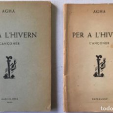 Libros de segunda mano: PER A L'HIVERN. CANÇONER. - AGHA.. Lote 239370475