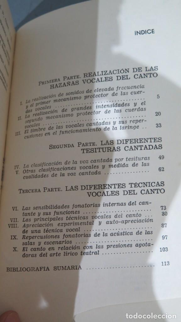 Libros de segunda mano: EL CANTO. HUSSON - Foto 2