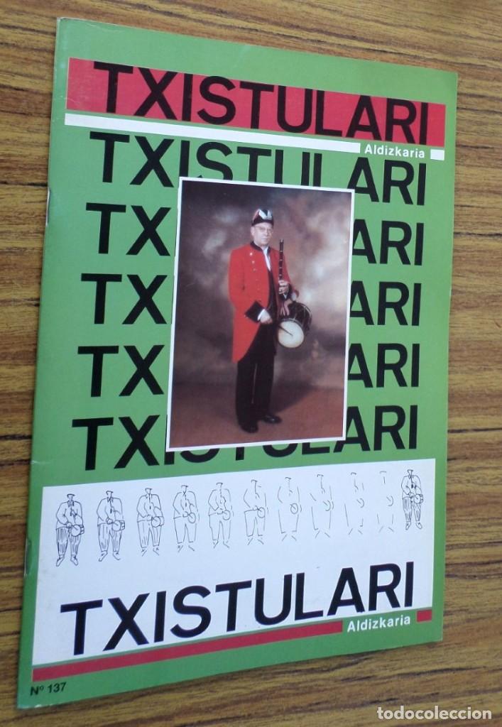 Libri di seconda mano: TXISTURARI - Aldizkaria N&ordm; 137 1989