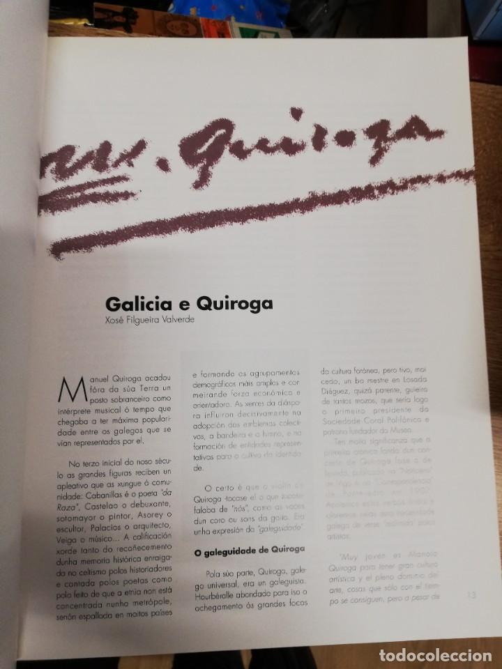 Libros de segunda mano: MANUEL QUIROGA LOSADA. 1892-1961 - Foto 2