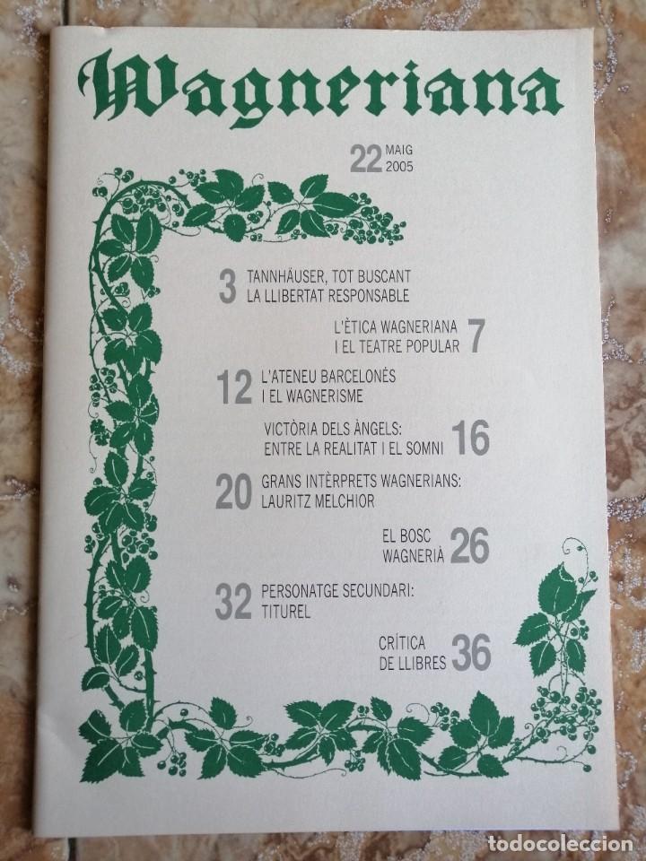 Libri di seconda mano: Revista Wagneriana n&ordm;22 (2005)