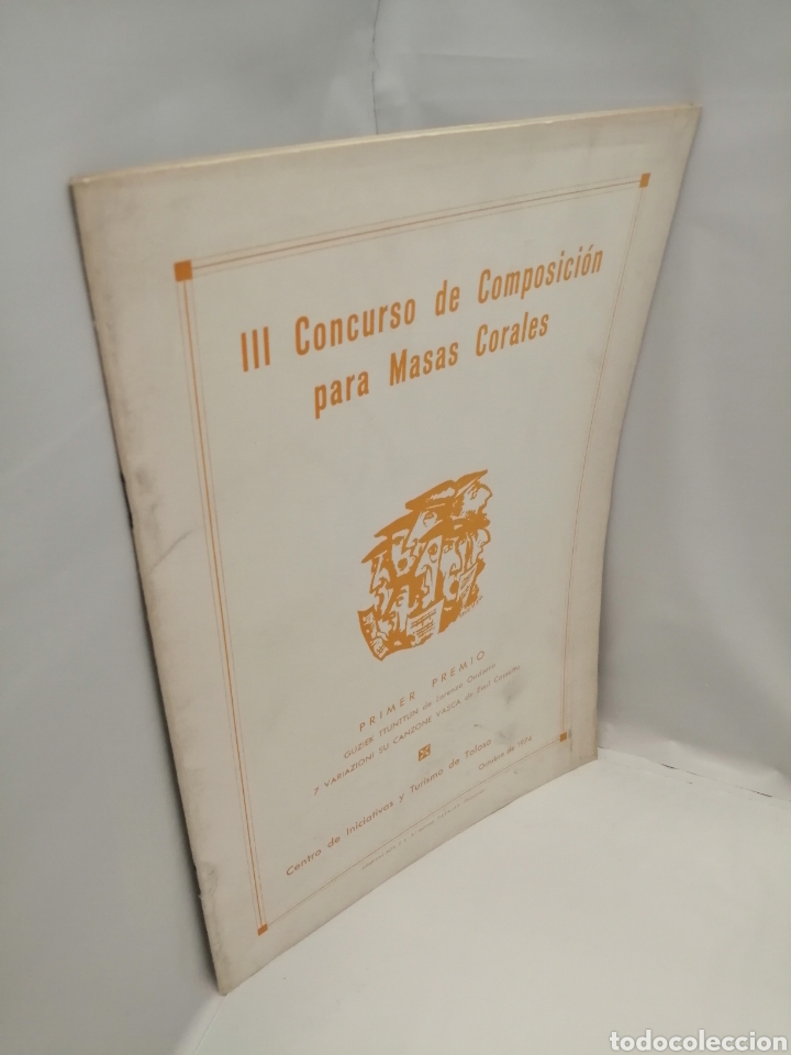 Libros de segunda mano: III CONCURSO DE COMPOSICI&Oacute;N PARA MASAS CORALES - Foto 3