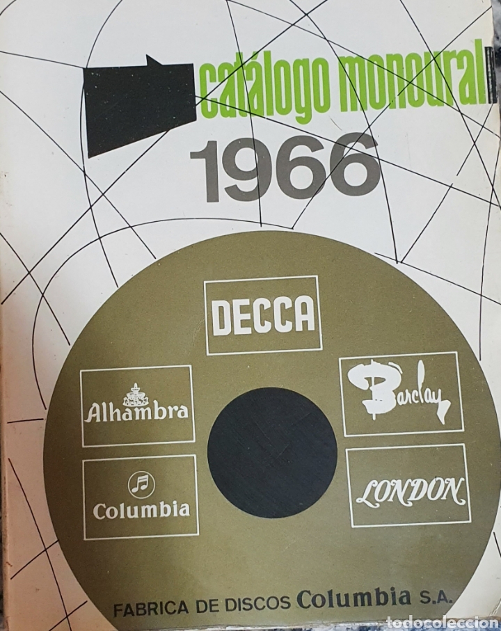 Libros de segunda mano: Cat&aacute;logo Monoural 1966 - Foto 1