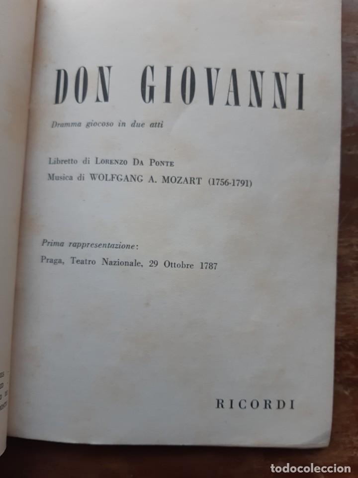 Libros de segunda mano: Don Giovanni Mozart - Foto 10