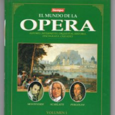 Libros de segunda mano: EL MUNDO DE LA OPERA COMPLETA 8 VOLUMENES - ED. TIEMPO - OFI15J. Lote 253278425
