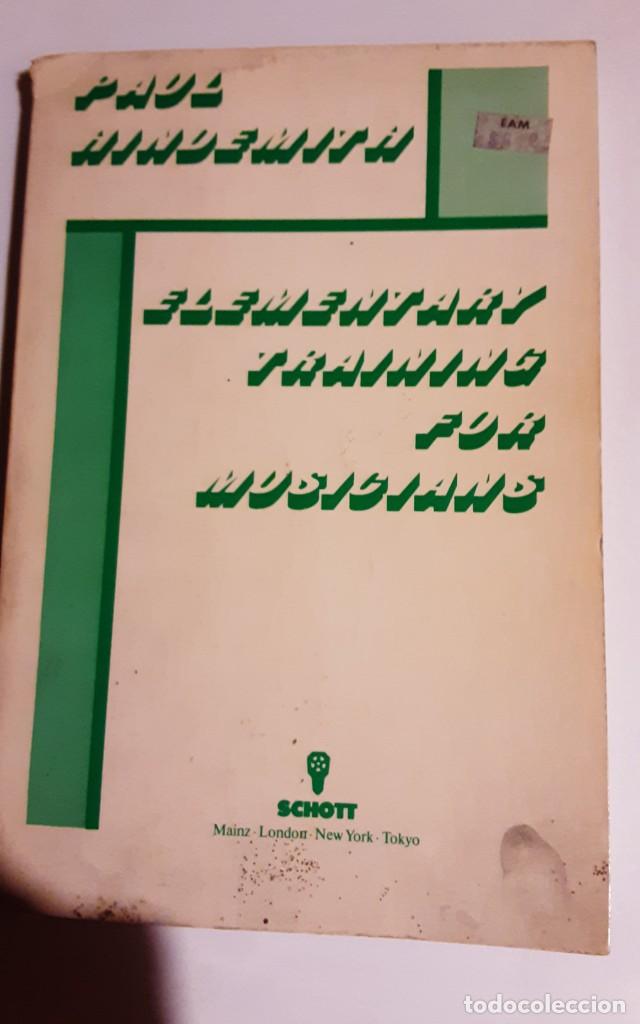 Libros de segunda mano: Elementary Training for Musicians - Paul Hindemith - Foto 1