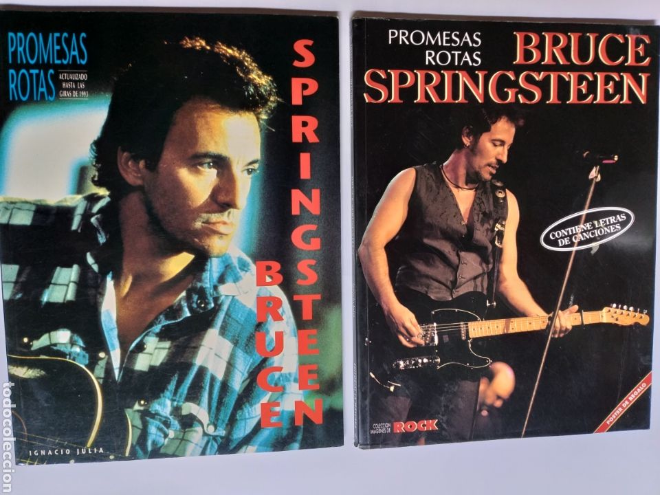 Libros de segunda mano: Bruce Springsteen. Ignacio Julia promesas rotas - Foto 1