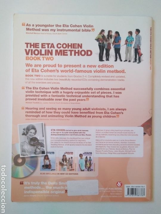 Libros de segunda mano: The Eta Cohen viol&iacute;n method book with two CDs - Foto 3