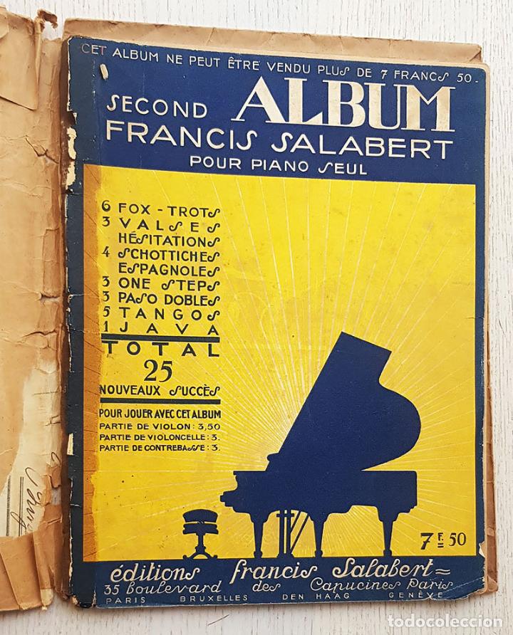 Second hand books: SECOND ALBUM FRANCIS SALABERT POUR PIANO SEUL - SALABERT, Francis