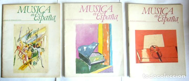 Livres d'occasion: MUSICA EN ESPA&Ntilde;A - BOLETIN DE INFORMACION MUSICAL - NUMEROS 8, 9 Y 10