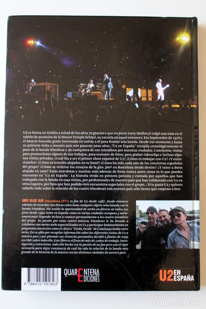 Libros de segunda mano: Xavier Balart - U2 en Espa&ntilde;a - Quarentena Ediciones - Foto 3