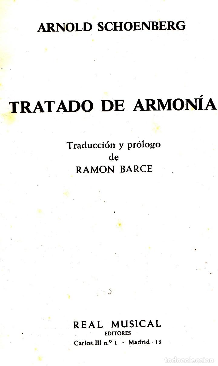 Libros de segunda mano: tratado de armonia - Foto 1
