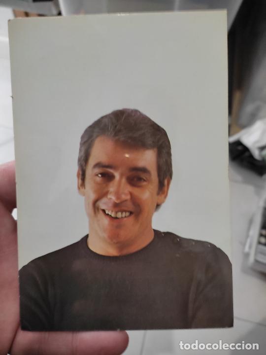 Libri di seconda mano: ALBERTO CORTEZ AUTOGRAFO ORIGINAL TARJETA CANCION LA VIDA FIRMADA EN 1984 EN ALBACETE FESTIVAL