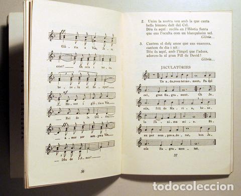 Libros de segunda mano: C&Agrave;NTICS DE MISSI&Oacute; - Barcelona 1955 - Foto 2