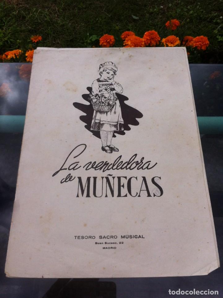 Livres d'occasion: PARTITURA. LA VENDEDORA DE MU&Ntilde;ECAS. ED. TESORO SACRO MUSICAL. M&Uacute;SICA DE FERNANDO GURUCHARRI
