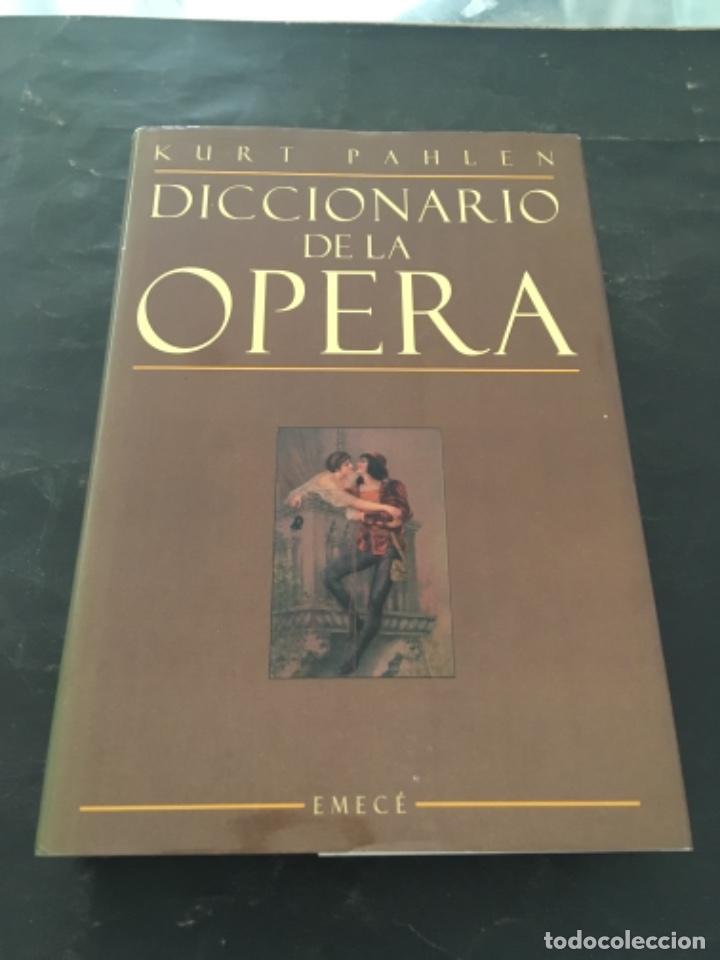 Libros de segunda mano: DICCIONARIO DE LA OPERA, KURT PAHLEN - Foto 1