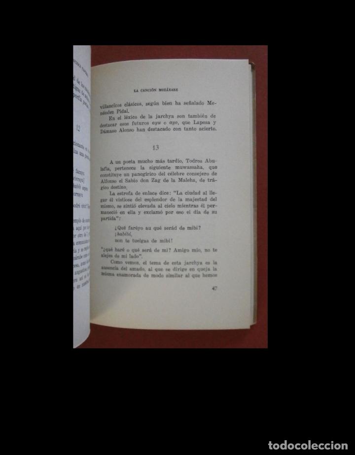 Libros de segunda mano: La cancion mozarabe. Francisco Cantera - Foto 2