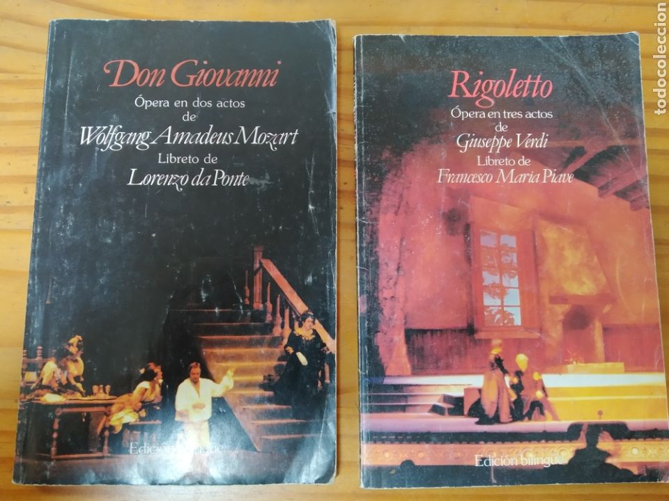 Livres d'occasion: Lote de 2 libros opera.