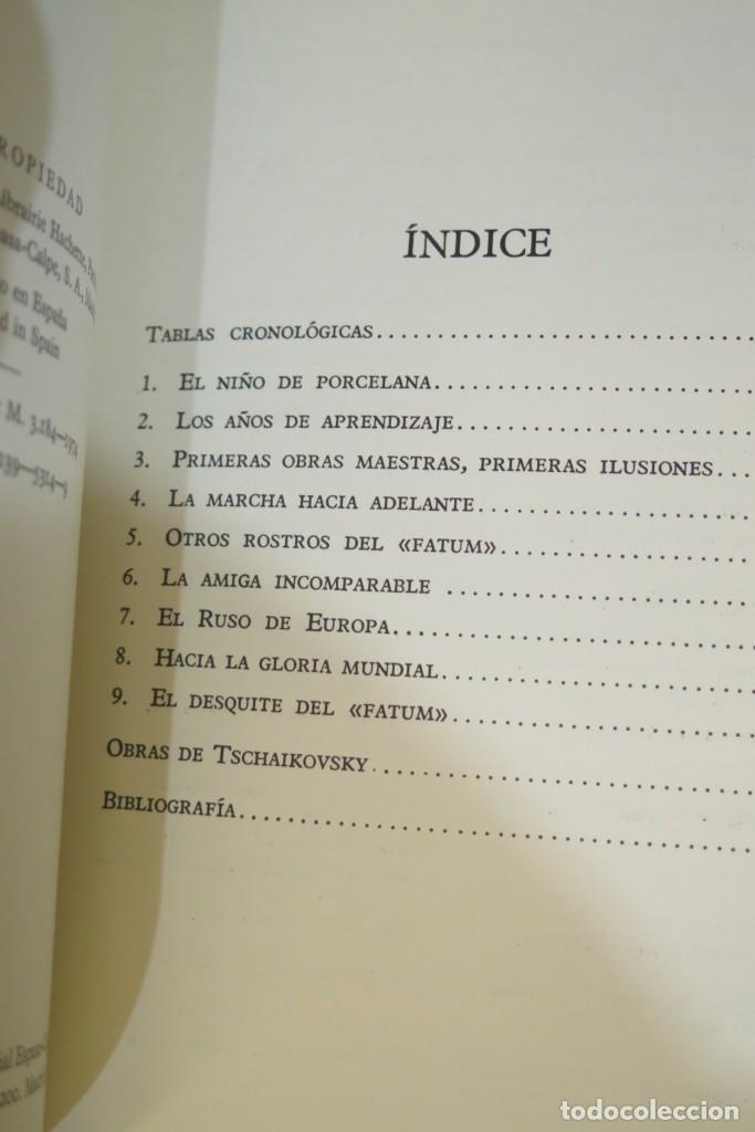 Libros de segunda mano: TCHAIKOVSKY. ESPASA-CALPE - Foto 2