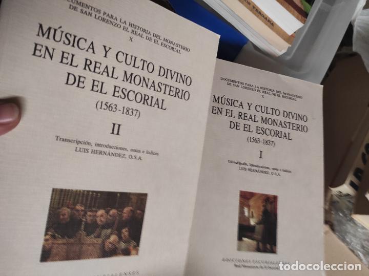 Livres d'occasion: MUSICA Y CULTO DIVINO EN EL REAL MONASTERIO DE EL ESCORIAL