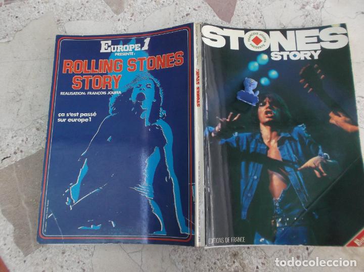 Libros de segunda mano: stones story, europe 1, editions de france, muy ilustrado de grandes fotos b/n,