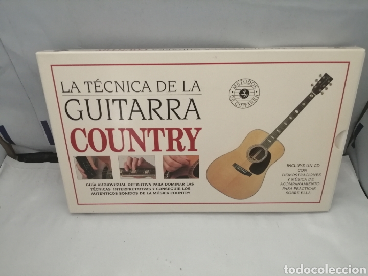 Livres d'occasion: LA T&Eacute;CNICA DE LA GUITARRA COUNTRY (INCLUYE CD Y ESTUCHE ILUSTRADO)