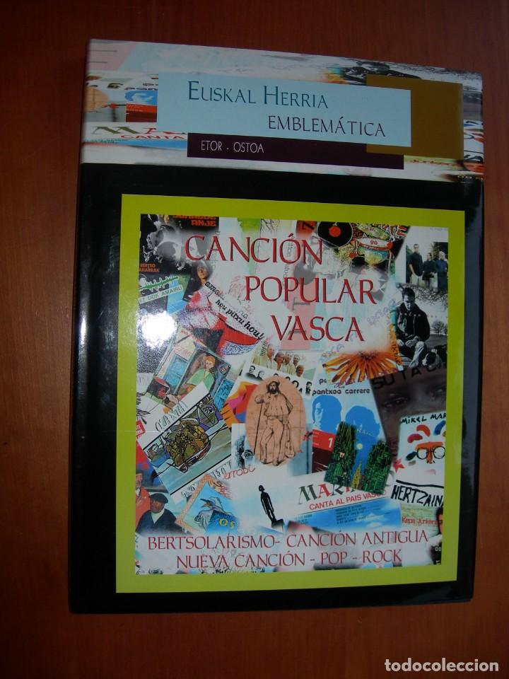 Livres d'occasion: CANCI&Oacute;N POPULAR VASCA / EUSKAL HERRIA EMBLEM&Aacute;TICA MUSICA