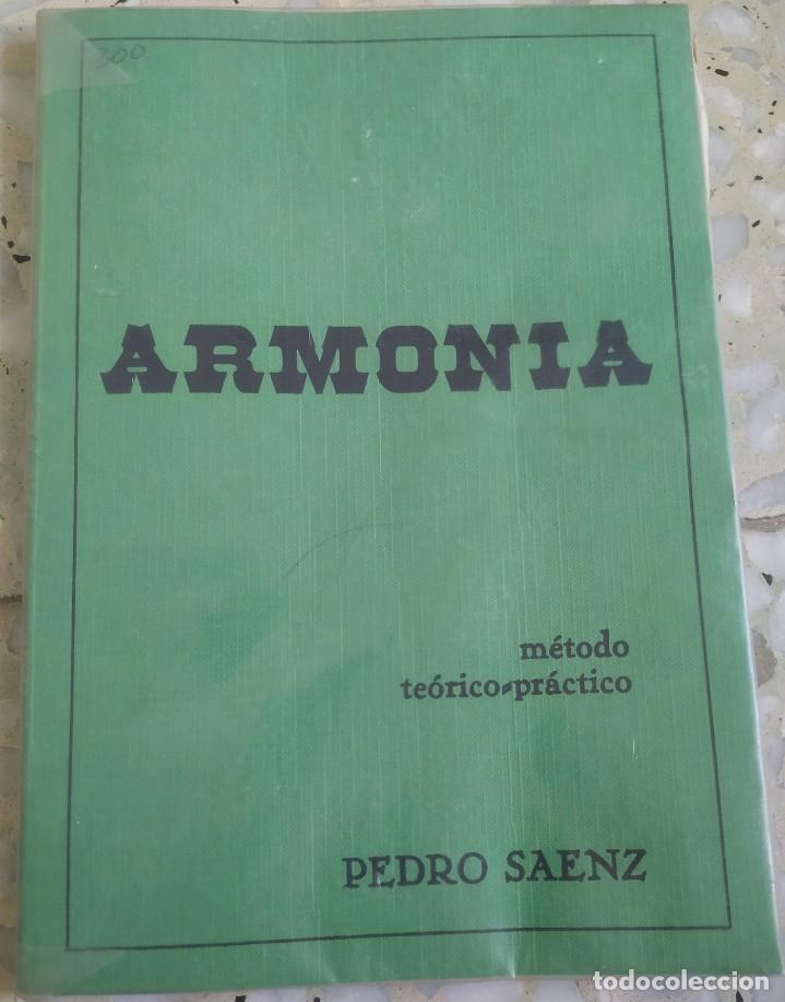 Libros de segunda mano: Armon&iacute;a. M&eacute;todo te&oacute;rico-pr&aacute;ctico. Pedro S&aacute;enz. 1976 - Foto 1
