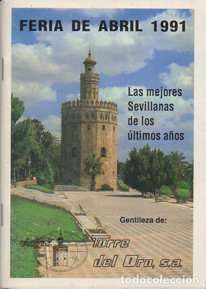 Livres d'occasion: FERIA DE ABRIL 1991. LAS MEJORES SEVILLANAS DE LOS ULTIMOS A&Ntilde;OS - A-FLA-1042