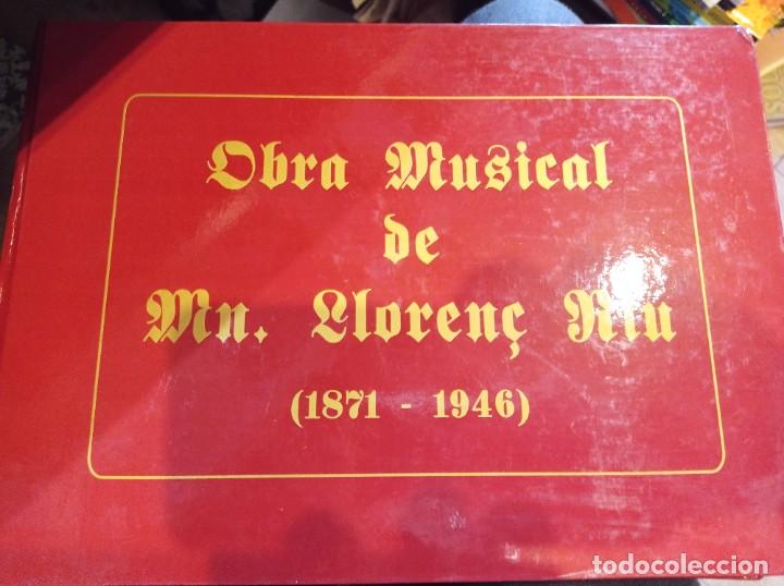 Livres d'occasion: obra musical de mn.lloren&ccedil; riu 1871-1946.incluye cassete