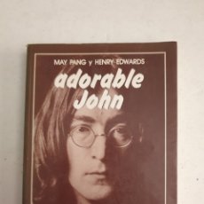 Libros de segunda mano: ADORABLE JOHN. 1 EDICIÓN MAYO 1984