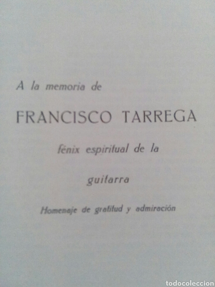 Libros de segunda mano: Partitura guitarra Tarrega - Foto 2