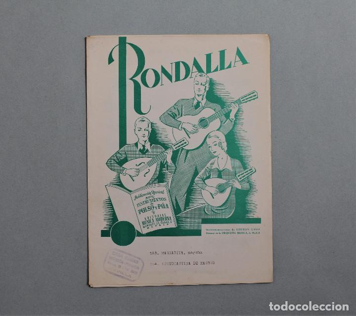 Livres d'occasion: COLECCI&Oacute;N RONDALLA//GERMAN LAGO//MARGARITA-ESTUDIANTINA//M&Uacute;SICA MODERNA,N&Uacute;M.183-184//MADRID