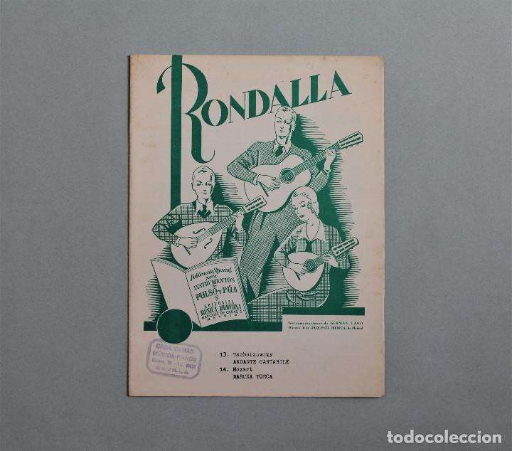 Livres d'occasion: COLECCI&Oacute;N RONDALLA//GERMAN LAGO//ANDANTE CANTABILE-MARCHA TURCA//M&Uacute;SICA MODERNA.N&Uacute;M.13-14//MADRID