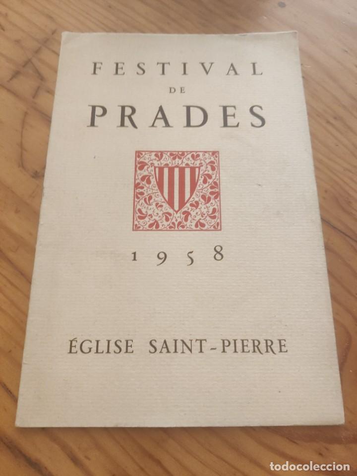 Libros de segunda mano: Festival de Prades. 1958. Eglise Saint-Pierre.