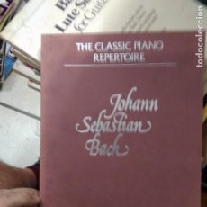 Libros de segunda mano: THE CLASSIC PIANO REPERTOIRE JOHANN SEBASTIAN BACH. ARQ-485