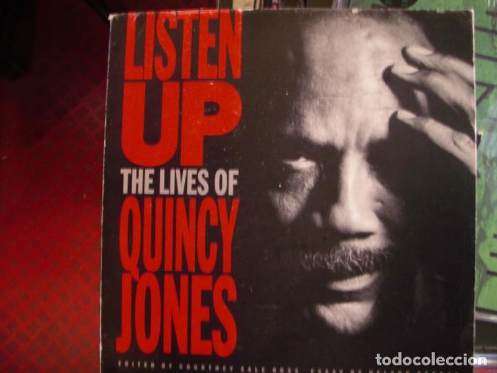 Libros de segunda mano: LISTEN UP, THE LIVES OF QUINCY JONES- LIBRO USA.