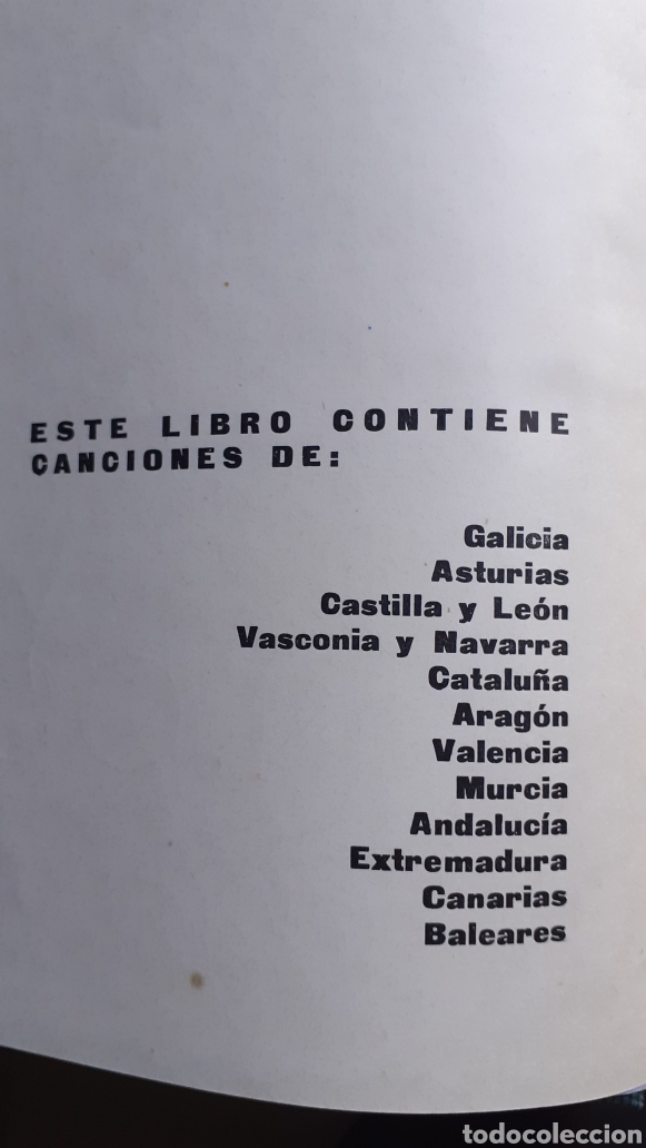 Libros de segunda mano: MIL CANCIONES ESPA&Ntilde;OLAS. 2 TOMOS. CON ESTUCHE. FOLKLORE - Foto 3