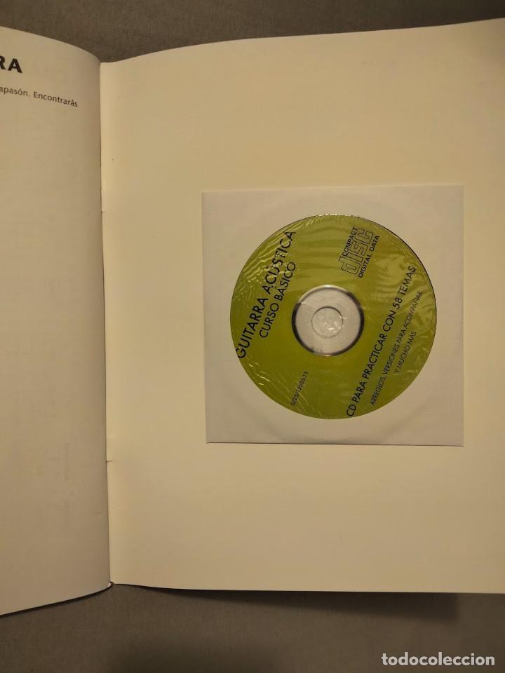 Libros de segunda mano: GUITARRA AC&Uacute;STICA - CURSO B&Aacute;SICO - CON CD - Foto 3