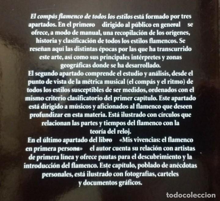 Libros de segunda mano: EL COMPAS FLAMENCO - Foto 2