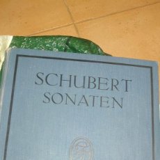 Libros de segunda mano: PRPM 51 SCHUBERT SONATEN. EDITION PETERS .. Lote 298729073